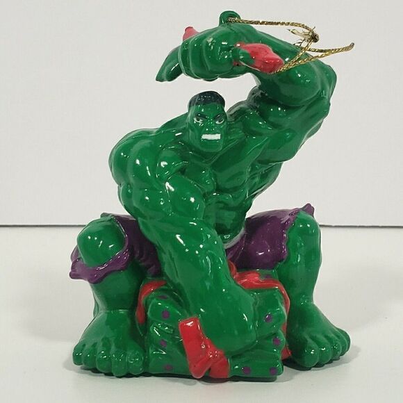 Marvel The Incredible Hulk Christmas‎ Ornament Kurt S Adler 2004 Superhero - Picture 1 of 8